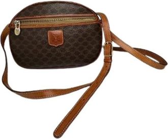 Celine Pre-owned Cross Body Bags, female, Brown, Size: ONE SIZE Pre-owned Vintage Crossbody Bag