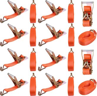 OEM Correa De Tensi&oacute;n, 8 Metros De Largo, 50 Mm De Ancho, Capacidad De 5000 Kg, Material De Poli&eacute;ster Resistente, Soluci&oacute;n De Sujeci&oacute;n Segura