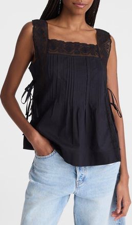 Madewell The Sophie Top in Jet Black at Nordstrom, Size Xx-Large