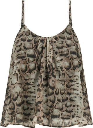 Pinko Udine Top - Dames - Tops zonder mouwen - Veelkleurig - XS - Katoen - Tops