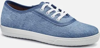 Hotter Womens Mabel Womens Canvas Shoes - Blue - Size: 5.5