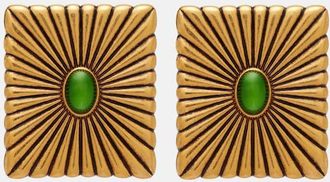Versace Circe embellished earrings