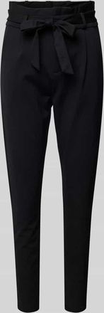 Vero Moda Paperbag-Hose mit Gürtel in Black, Größe XS/30