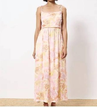 FRNCH Fleurs Edition Perrine Dress In Pink