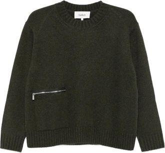BA&SH Maglione Cesnik in cashmere - Verde