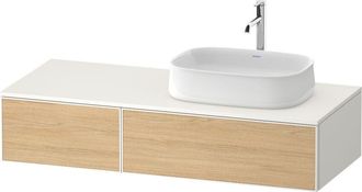 Duravit Zencha Mueble Bajo Lavabo, 1300x550mm, 2 Salidas, 1 - Duravit