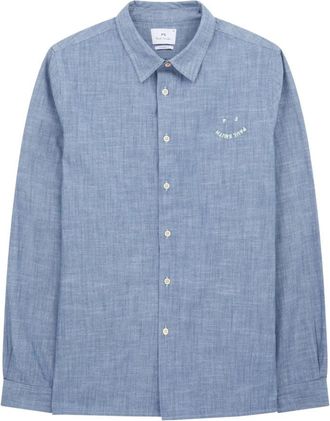 Paul Smith Hemd - Heren - Casual Overhemden - Blauw - M - Overhemden