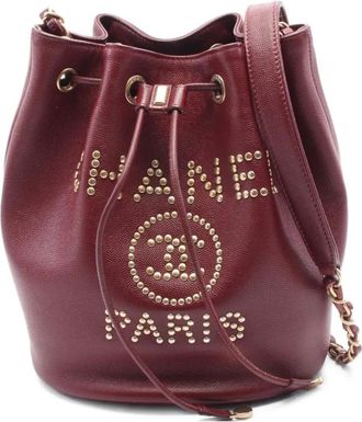 Chanel Borsa a spalla Deauville 2019 - Rosso