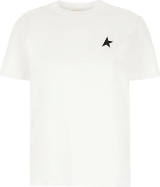 Golden Goose T-Shirt Small Star - - Tops - Donna - Bianco - L
