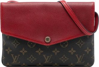 Louis Vuitton Pre-owned Cross Body Bags, female, Brown, Size: ONE SIZE Pre-owned Crossbody Envelope Bag