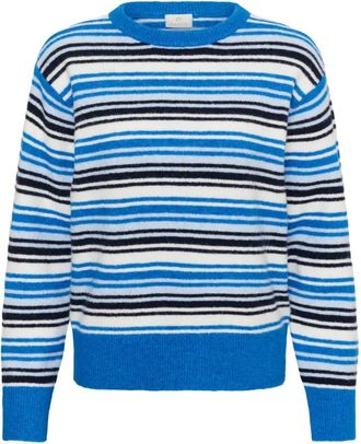 Kaffe Maglieria Girocollo - - Knitwear - Donna - Blu - XL