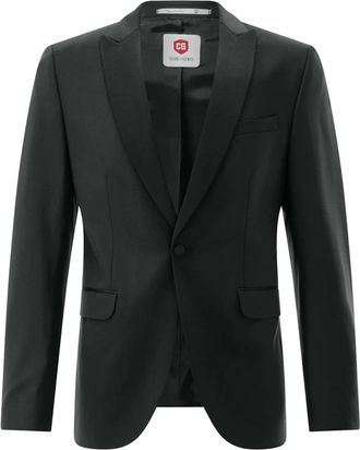 Club of Gents Heren, Jassen, Zwart, Maat: XL Wol