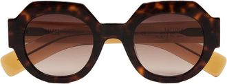 Kaleos Tatlock C2 Womens Sunglasses Tortoiseshell Size 48