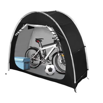OEM Cobertizo Para Bicicletas, Material Impermeable, Instalaci&oacute;n Sin Herramientas, Color Negro