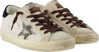 Golden Goose Womens Super Star Sneaker White Calfskin