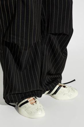 Yohji Yamamoto Regu Mary Jane Sports Shoes, Mens, White