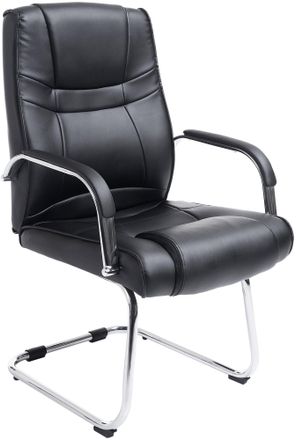 Clp Silla Cantil&eacute;ver Xxl Attila Negro