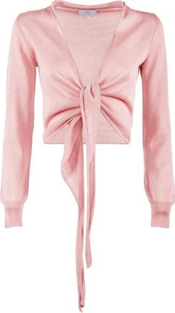 Nenette Cometa Cardigan - Dames - Blouses - Roze - S - Overhemden