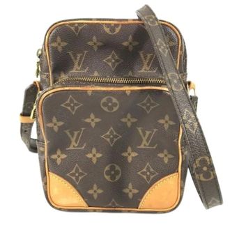 Louis Vuitton Pre-owned Cross Body Bags, female, Brown, Size: ONE SIZE Pre-owned Canvas louis-vuitton-bags