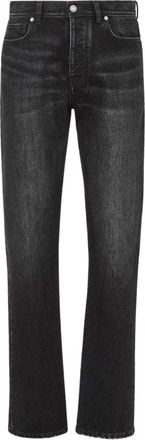 Fendi Lange Jeans - Heren - Regular Fit Jeans - Zwart - W30 - Katoen - Jeans
