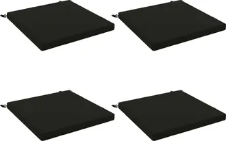 vidaXL Cojines De Asiento De 4 Piezas Soest 4 Uds. 100% Poli&eacute;ster Vidaxl