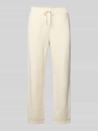 Polo Ralph Lauren Regular Fit Sweatpants aus reiner Baumwolle in Offwhite, Gr&ouml;&szlig;e XXL