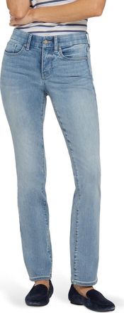 NYDJ Waist Match Marilyn Straight Leg Jeans in Bloom Bound at Nordstrom, Size Xx-Small