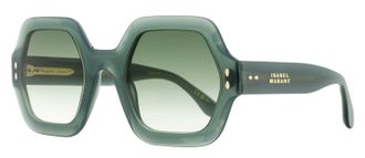 Isabel Marant Womens Geometric Ely Sunglasses IM0004NS 1ED9K Green 52mm