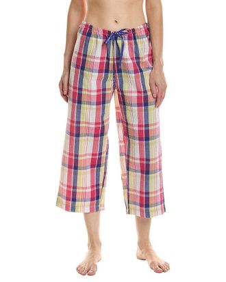 Hue Hue Seersucker Pajama Capri
