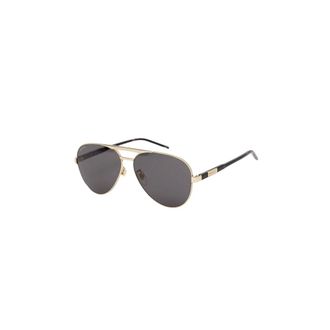 Gucci Zonnebrillen - Heren - Accessoires - Geel - Maat: 60 MM