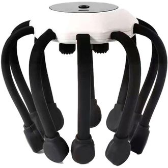 OEM Masajeador De Cabeza Totalmente Autom&aacute;tico, Relaja La Cabeza, Favorece El Drenaje Linf&aacute;tico, Conectividad Bluetooth, Cuatro Antenas Negras, Versi&oacute;n Es