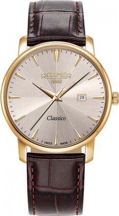 Roamer 971856-48-55-05 Mens Classico Watch - Gold - One Size