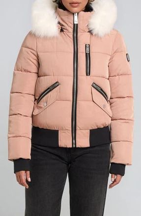 Noize Vic Heavyweight Bomber Jacket in Tuscany at Nordstrom Rack, Size Medium