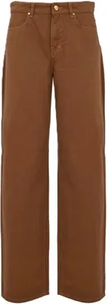 Max Mara Jeans, Dames, Bruin, S, Wol, Mstfatuo Broek