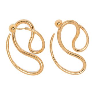 Panconesi Accessoires, Dames, Geel, ONE Size, P Continua Earrings