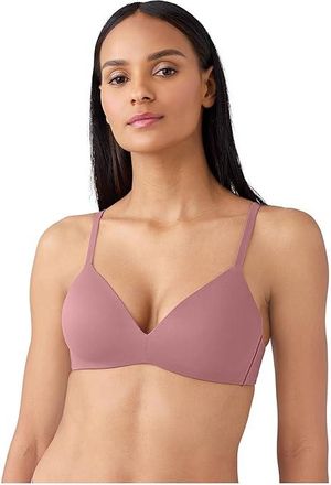 Wacoal How Perfect Non-Wire Bra 852189 Womens Bra Rose Brown : 34DDD, Microfiber/Nylon/Spandex