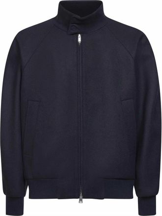 Fendi Heren, Jassen, Blauw, Maat: L Polyamide