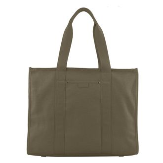 Pourchet Tassen, Dames, Groen, ONE Size, Katoen, Match 24 Heures Tote