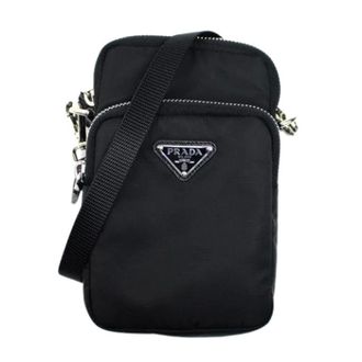 Prada Pre-owned Cross Body Bags, unisex, Black, Size: ONE SIZE Pre-owned Nylon Shoulder Bag