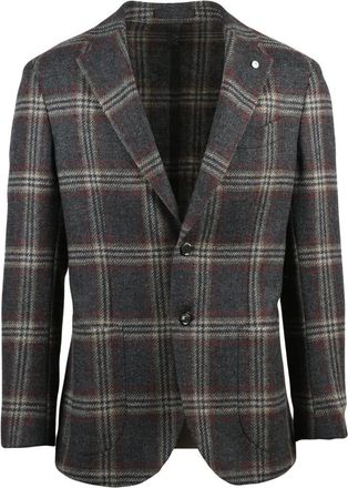 L.B.M. 1911 Hombre, Chaquetas, Gris, Talla: M