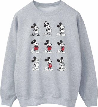 Disney Heren Mickey Mouse Evolution Sweatshirt (Sportgrijs)