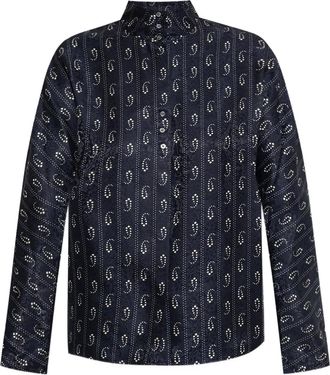 Tory Burch Blusa con stampa paisley