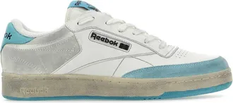 Reebok Two Tone Leather And Suede Club C Sneakers