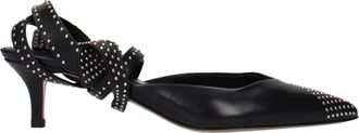 Isabel Marant Black Leather High Heel Womens Pumps