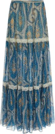 Etro Mujer, Faldas, Azul, Talla: XS