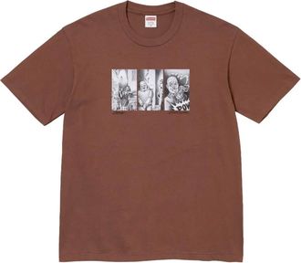 SUPREME Mister Cartoon Pow T-shirt - men - Cotton - M - Brown
