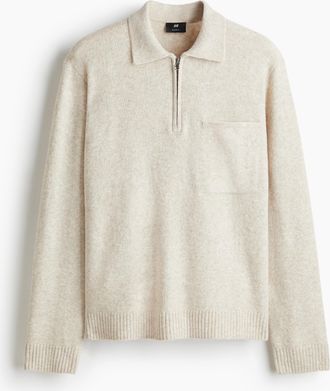 H&M Troyer in Regular Fit - White