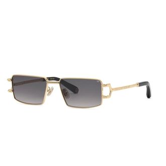 Philipp Plein Spp245 Sunglasses - male - Philipp Plein - Sunglasses - Yellow - 58 MM - Accessories