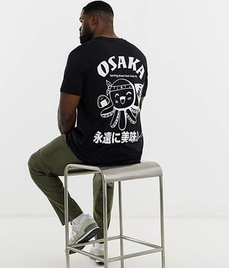 Jack & Jones Jack & Jones Osaka Back Graphic T-Shirt