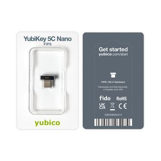 OEM Llave De Seguridad Usb-c Yubico Yubikey 5c Nano Fw 5.4.3, 5060408464274
